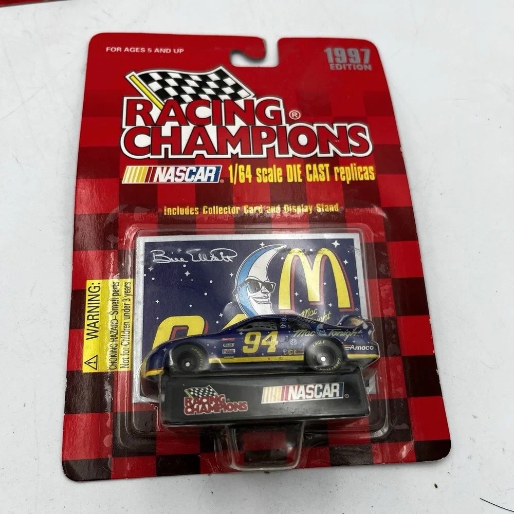 Lot of Die Cast Nascar Cars Mixed McDonalds Bill Elliot Racing